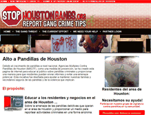 Tablet Screenshot of es.stophoustongangs.org